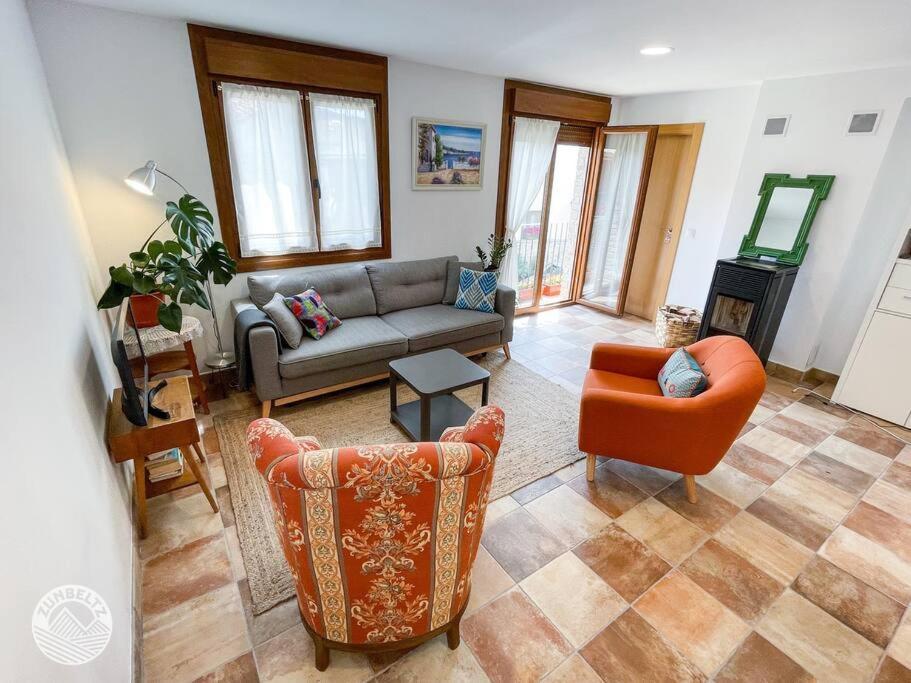 Casa Zunbeltz De 3 Habitaciones En Plena Montana Lezáun 外观 照片